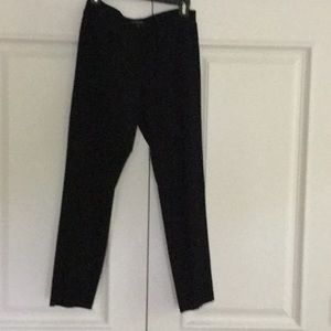 Eileen Fisher Black Stretch Crepe Pants